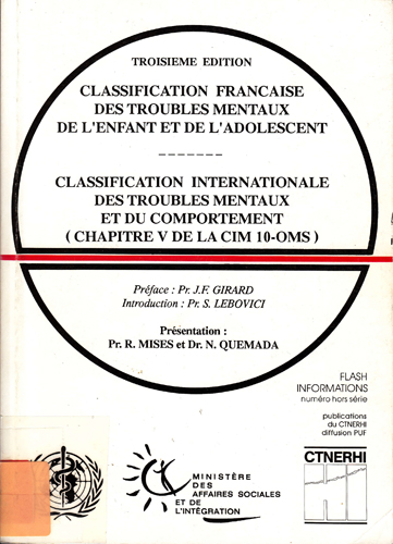 Classification française des troubles mentaux de l'enfant et de l'adolescent